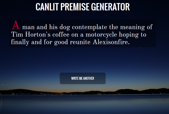 CanLit Generator